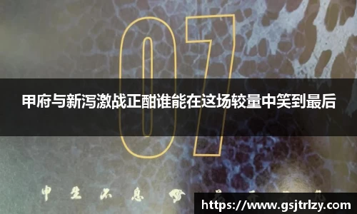 甲府与新泻激战正酣谁能在这场较量中笑到最后