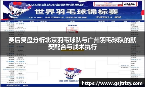 赛后复盘分析北京羽毛球队与广州羽毛球队的默契配合与战术执行